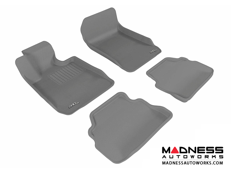 BMW 3 Series Coupe (E92) Floor Mats (Set of 4) - Gray by 3D MAXpider